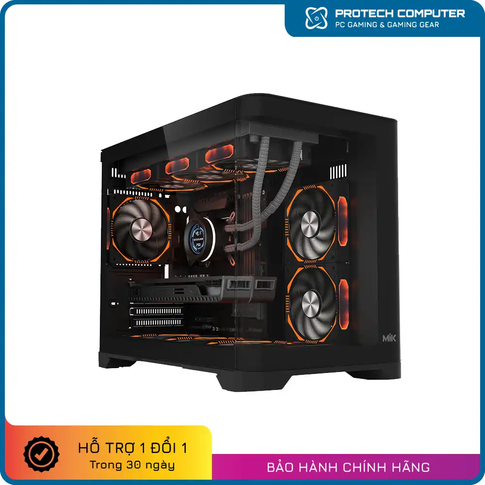 Vỏ case MIK Focalors M đen